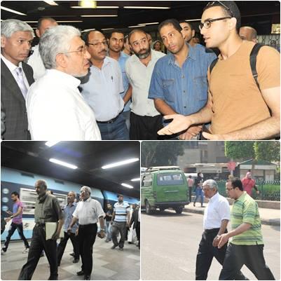 وزير النقل : إجراءات عاجلة لتحسين مستوي الخدمة المقدمة للركاب