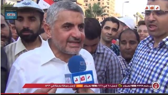 مالك : الشعب المصري لن يسمح بالخروج عن الشرعية