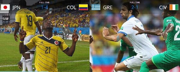 كولومبيا تتأهل بـ 9 نقاط.. ومحاربو أثينا يجهزون على الأفيال