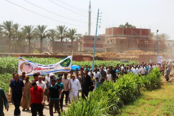 المنصورة تشييع أول ضحية في اشتباكات أمس