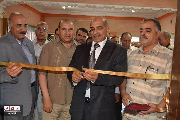 محافظ الفيوم يفتتح معرض للسلع الغذائية برعاية نقابة المعلمين