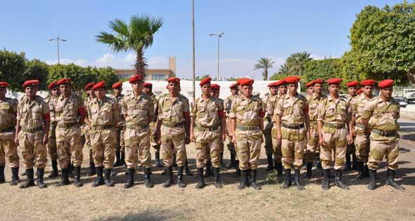 الجيش الثالث الميداني يكثف وجوده بالمدخل الجنوبي” للقناة”