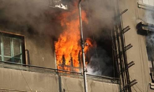 حرق 4 منازل للأقباط  بسبب شائعة بناء كنيسة بالمنيا