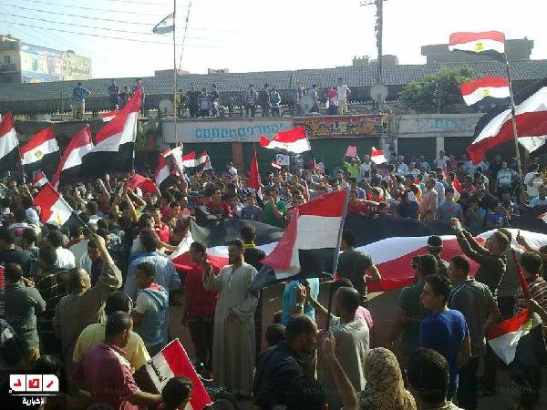 تظاهرات المعارضة بالمنوفية في 30 يونيو