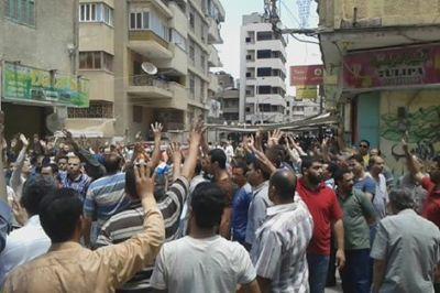 مسيرة بالزقازيق رفضا لحكم العسكر