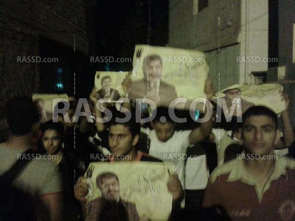 مسيرة مناهضة للانقلاب بقرية العصافرة بـ”الدقهلية”