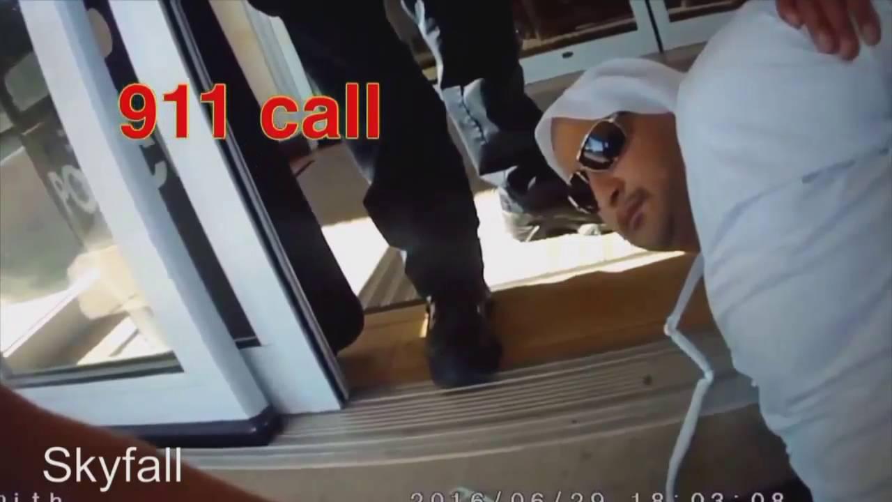 بالفيديو.. الشرطة الأميركية تعتدي علي إماراتي بسبب الزي الخليجي