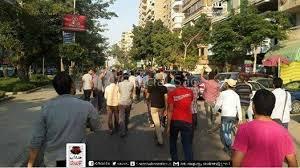 عاجل.. تظاهرة شبابية مفاجئة بـ”رابعة” رفضا لحكم العسكر