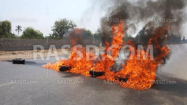 قطع الطرق وإشعال مرافق داخلية الانقلاب يسود محافاظات مصر