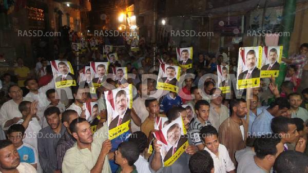 مسيرات حاشدة بـ”الجيزة” في الذكرى الأولى للانقلاب