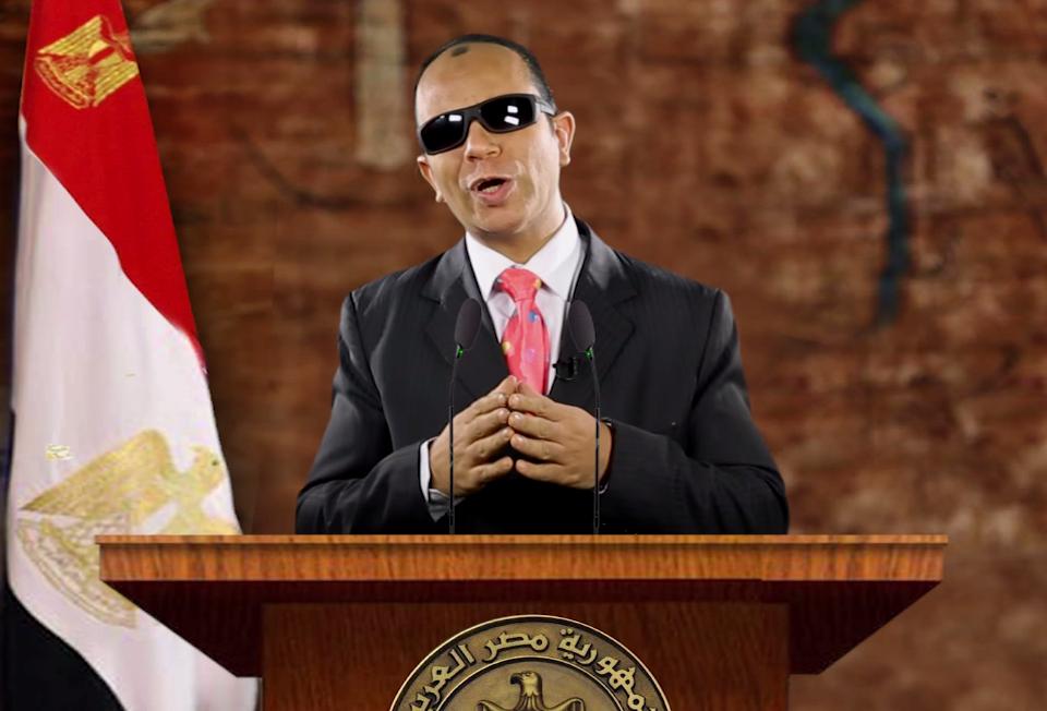 بالفيديو..عطوة كنانة ساخرًا من السيسي: أنا مصدر الخلفية العسكرية