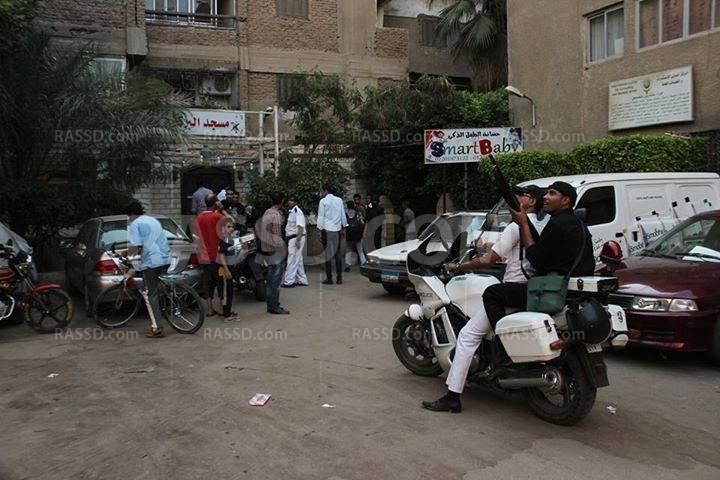 آقتحام أحد المساجد بالهرم واعتقال المصلين وخادم المسجد