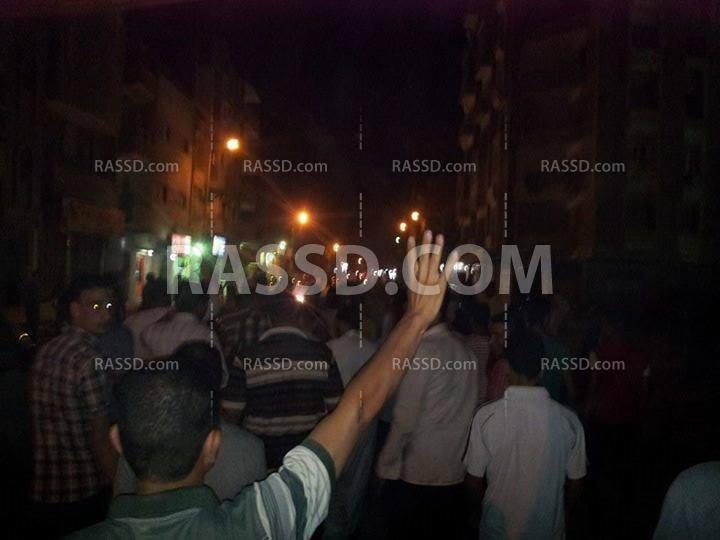 فعاليات مناهضة للانقلاب العسكري بـ”الإسماعيلية”