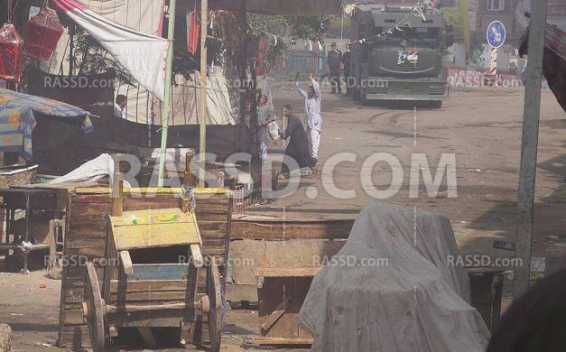 3 مصابين في اشتباكات بين أمن الانقلاب ورافضين له بالميمون