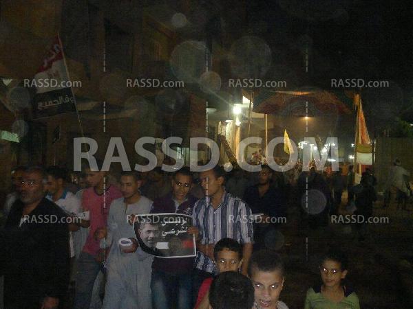 مسيرة ليلية في “الجيزة” تنديدا بالانقلاب العسكري