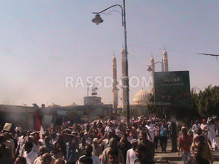 توافد أهالي إسماعيلية والسويس المؤيدين للشرعية