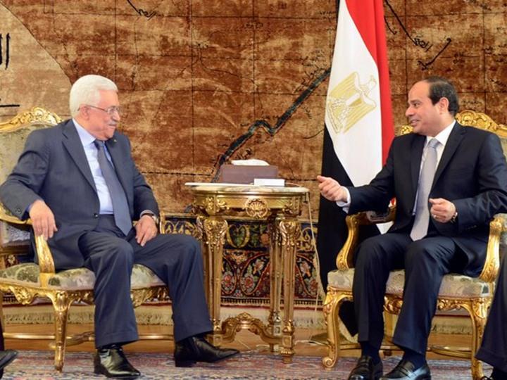 Image result for السيسي ومحمود عباس
