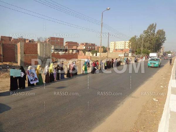 سلاسل بشرية بقرى “الغربية” تنديدًا بتردي الأوضاع الاقتصادية