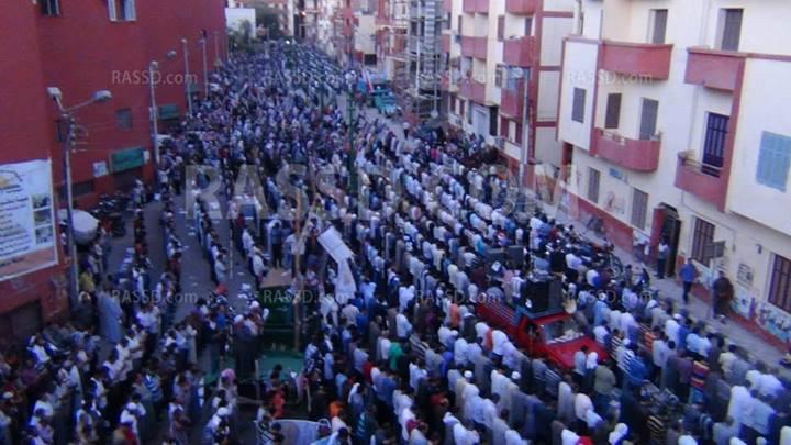 مؤيدو الرئيس بأسيوط يعلنون الاعتكاف والاعتصام حتى عودته