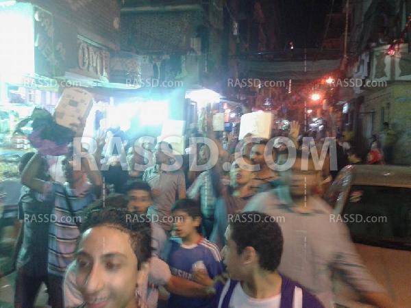 مسيرة ليلية بـ”الأسكندرية” تنديدًا بالانقلاب العسكري