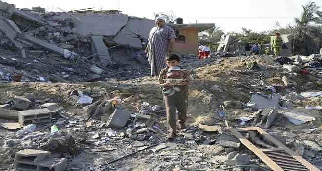 “أوتشا”: نزوح 900 فلسطيني وتدمير 150 منزلا فى غارات صهيونية