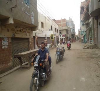 مسيرة  في ميت غمر بالدقهلية تندد بارتفاع الأسعار