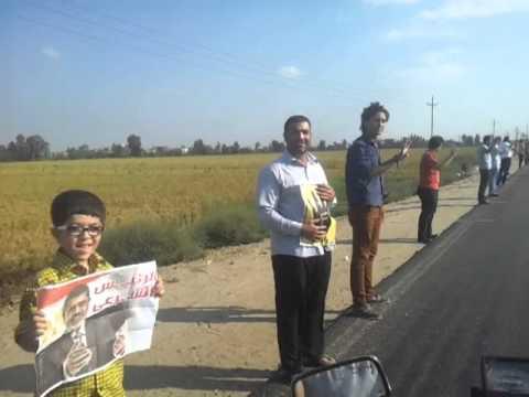 مسيرة بقطور بالغربية تنديدا بغلاء الأسعار