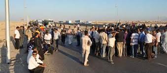 مجهولون يقطعون طريق كوبرى دسوق- دمنهور بسبب الكهرباء