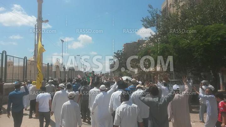 ثوار كفر الشيخ ينتفضون في جمعة “لبيك ياغزة”