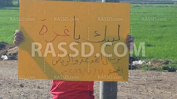 صور | فعاليات رافضة للانقلاب بالدقهلية في أسبوع”لبيك يا غزة”