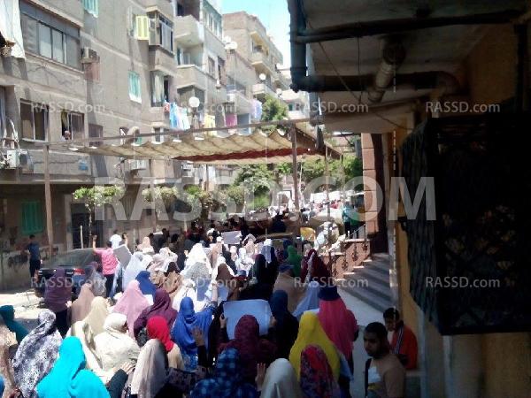 مسيرة بـ”حدائق حلوان” تنديدًاً بالانقلاب العسكري