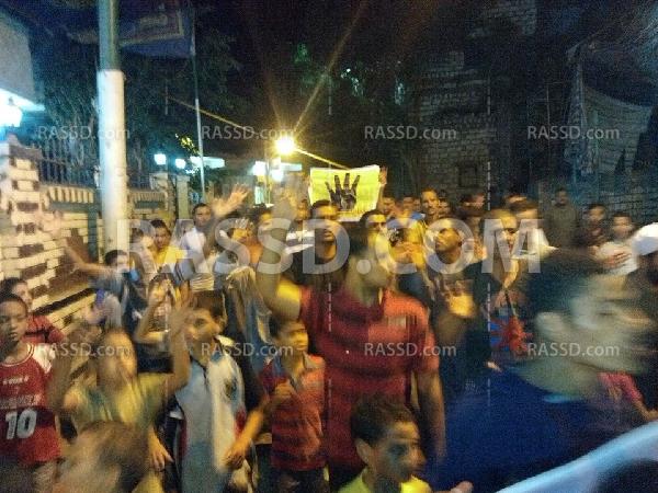 تظاهرة في إحدى قرى “المنيا” تنديدًا بسوء الوضع الاقتصادي