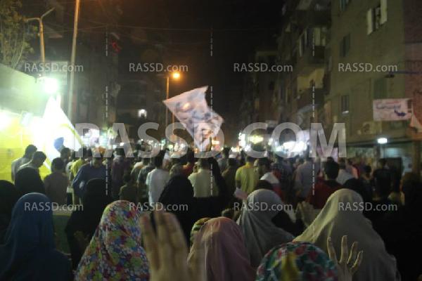 مسيرة ليلية بحي”الوراق” في “الجيزة” تنديدًا بالانقلاب