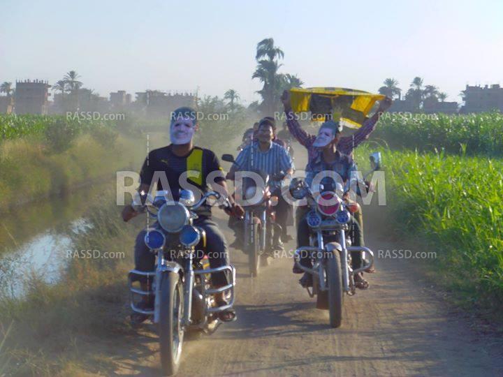 مسيرة بالدرجات البخارية في “سوهاج” تنديدًا بالعدوان الصهيوني