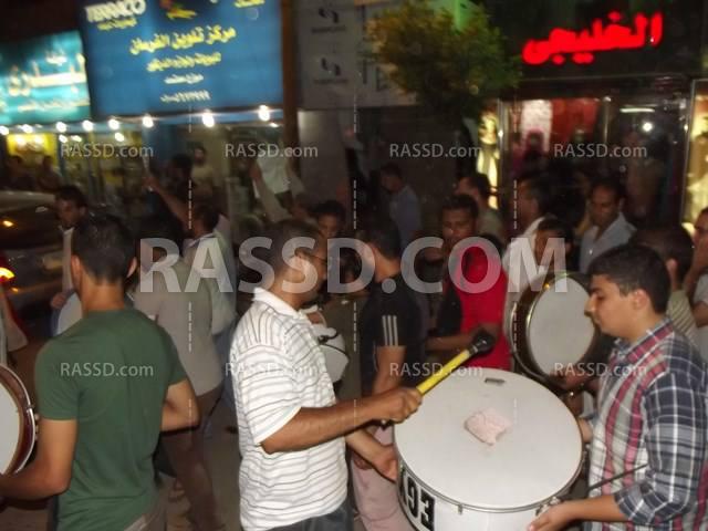 مسيرة حاشدة ببنى سويف للتنديد بالانقلاب