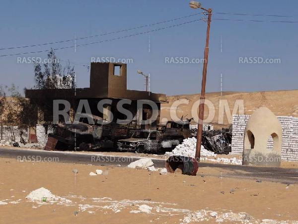 بعد حادث الفرافرة..إخلاء نقاط أمنية حدودية بالوادي الجديد