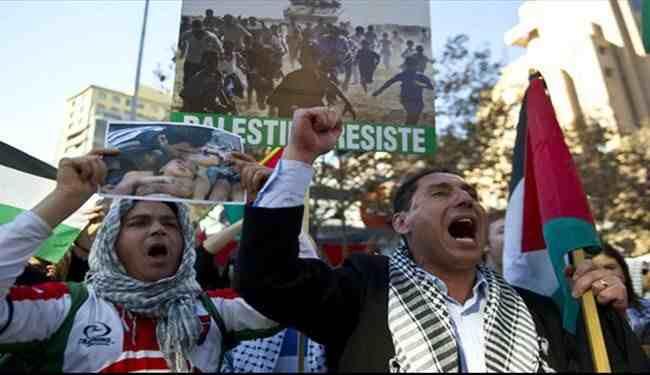 مسيرات حاشدة بالضفة الغربية نصرة للمقاومة بغزة