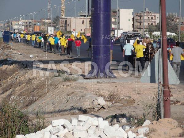 “عفاريت ضد الانقلاب” تقيم ماراثون رياضي في “البحيرة”