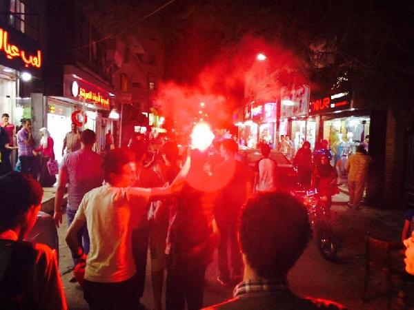 “الإسماعيلية” تتظاهر  تنديداً لتردي الأوضاع الاقتصادية