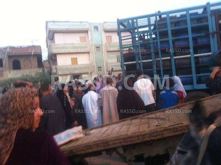 صراعات بقرية الجابرية بالمحلة للحصول على اسطوانة بوتاجاز