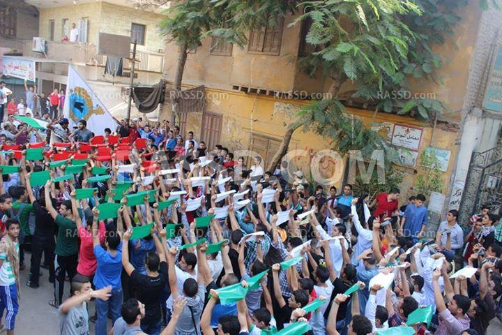 ثوار الجيزة ينتفضون في أول أيام العيد