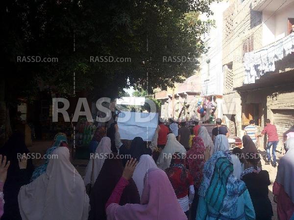 تظاهرة لـ”طلاب ضد الانقلاب” في “بني سويف”