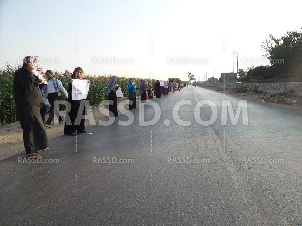 فعاليات فى”أنشاص الرمل”بـ”الشرقية”للإفراج عن المعتقليين