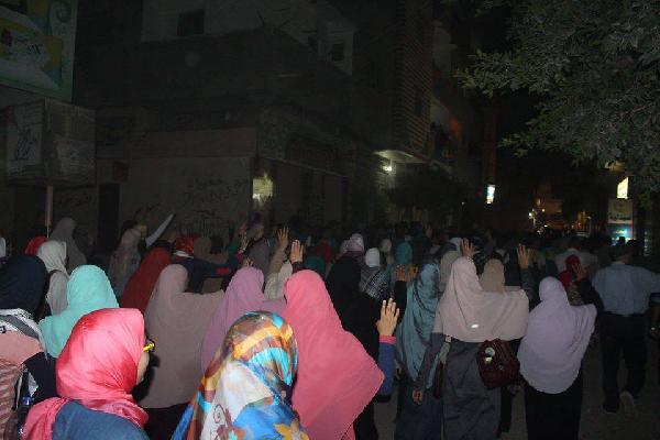 مسيرة حاشدة  بـ”كفر الدوار”في”البحيرة” دعماً لـ”غزة”