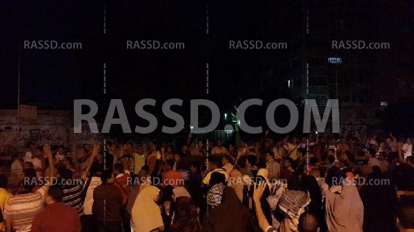 مسيرة مناهضة للانقلاب بالهرم