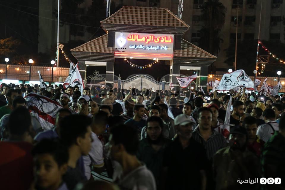 3 حالات إغماء في احتفالية الزمالك بالدوري