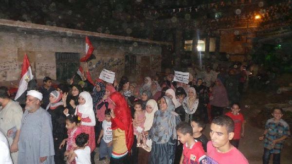 مسيرة ليلية بـ”كفرشبين” في “القيوبية” تنديدًا بالوضع الاقتصادي