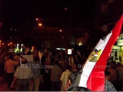 مسيرة حاشدة لتأييد “مرسي” في دمنهور