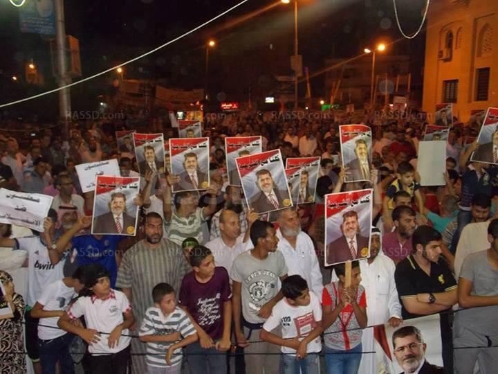 رافضو الانقلاب بسيناء يهددون بعصيان مدني شامل