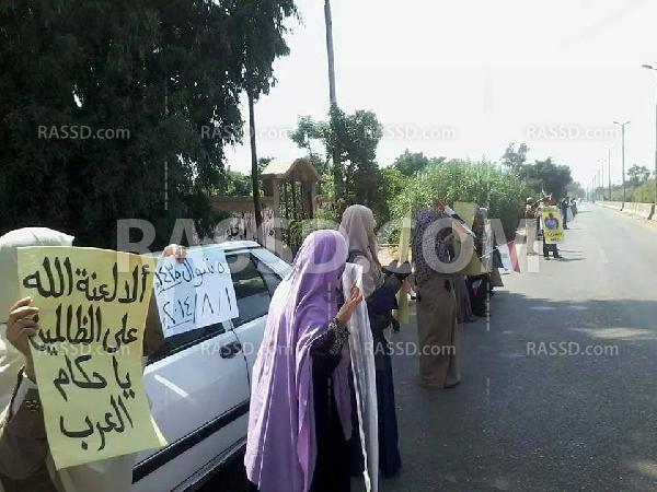 سلسة بشرية لأهالي قرى أشمون في أسبوع “المقاومة أمل الأمة”